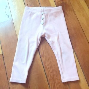 Peachy pink Zara leggings